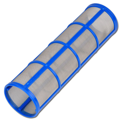 Filtersigte til ledningsfilter 124-AL- rustfrit stål med PP-understøtningsgitter- 3/4 "til 2 1/2"