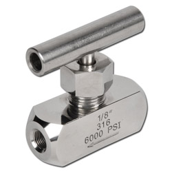 Stainless steel needle valve - PN 400 bar - VA