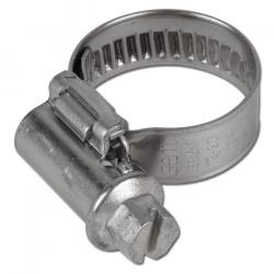 Slangklämma - DIN 3017 - Bredd 9 mm - CrNi-stål 1.4301 - 8-320 mm
