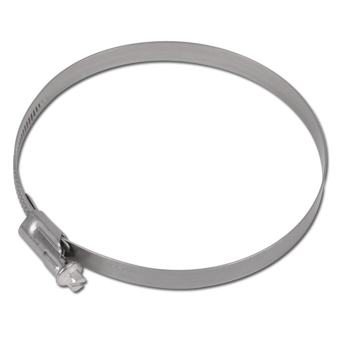 Slangklämma - DIN 3017 - bandbredd 12 mm - CrNiMo-stål