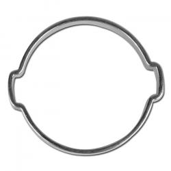 2-øre Slangeklemme Material - galvanisert stål fra Ø 5 til Ø 40mm