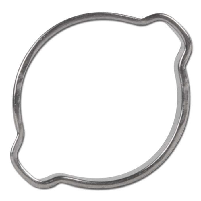 Collier de serrage à 2 oreilles - acier inoxydable - Ø 5-25mm