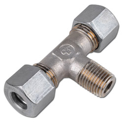 T-screw-in - steel - imperial (NPT) - type L - for pipe diameters 6 - 42 mm