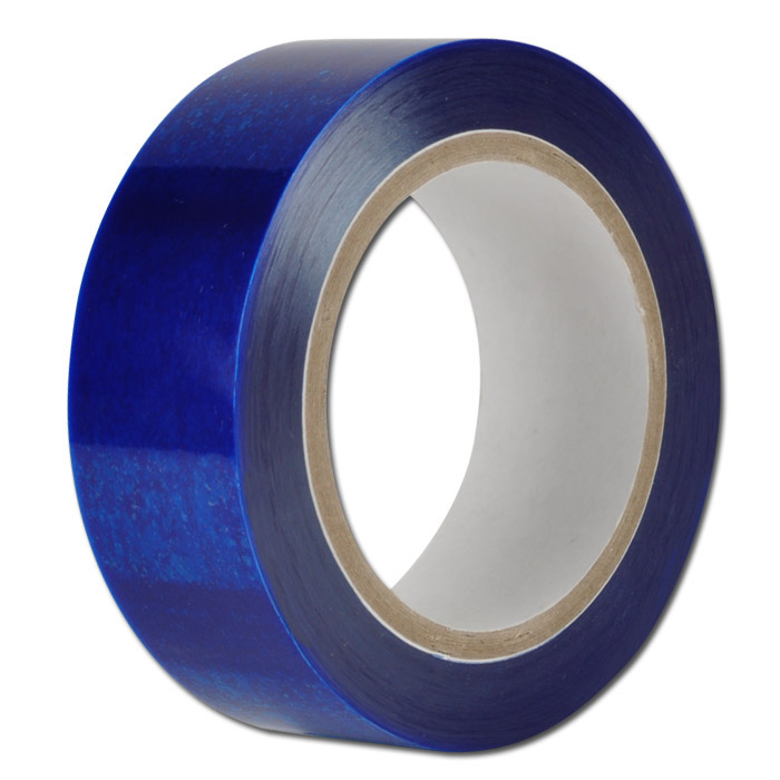 PVC-Schutzfolie blau - Breite 38 mm - Länge 100 m - selbstklebend - blau -  Preis per Stück