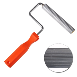 Vent role - long grooves - aluminum roller with screw and plastic handle