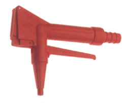 Zapfpistole - Kunststoff - Förderm. bis 50l/min - Anschluss 13 bis 25mm - bis 1,