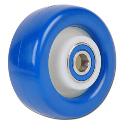 Wheels - "TORWEGGE" - polyamide 6 wheel body with ball bearings - polyurethane t