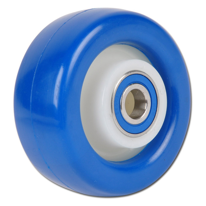 Wheels - "TORWEGGE" - polyamide 6 wheel body with ball bearings - polyurethane t