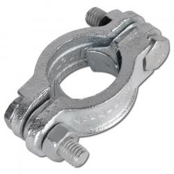Screw Clamp 2-Pieces - Malleable Cast Iron - Up To 16 Bar - Ø 17 To 250 mm - DIN