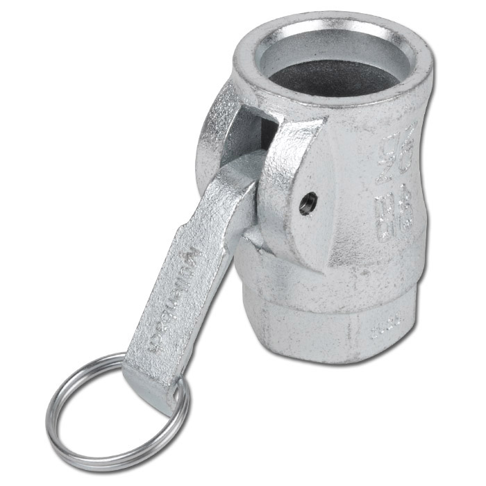 Mortar Coupling - Female Part With Female Thread 1 "- DN 25 - Cam Lever Lock - 4