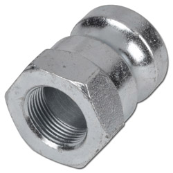 Mortar Coupling - Male Part With Female Thread - Size 35