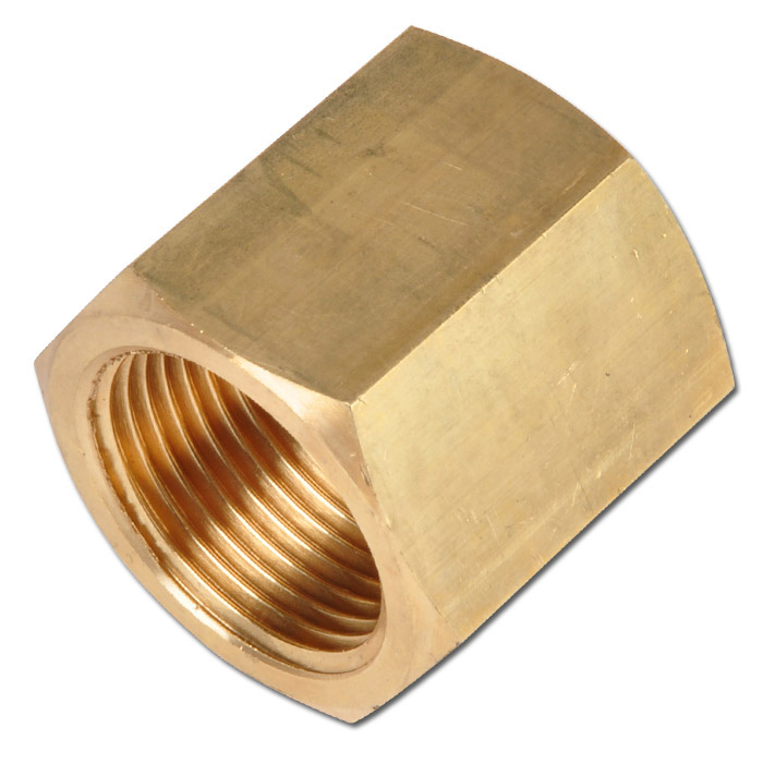 Manchon - Manchon réducteur - Laiton - Hexagone externe - Filetage femelle cylindrique M5 à G 1" - PN 16 - Longueur 11 à 40 mm