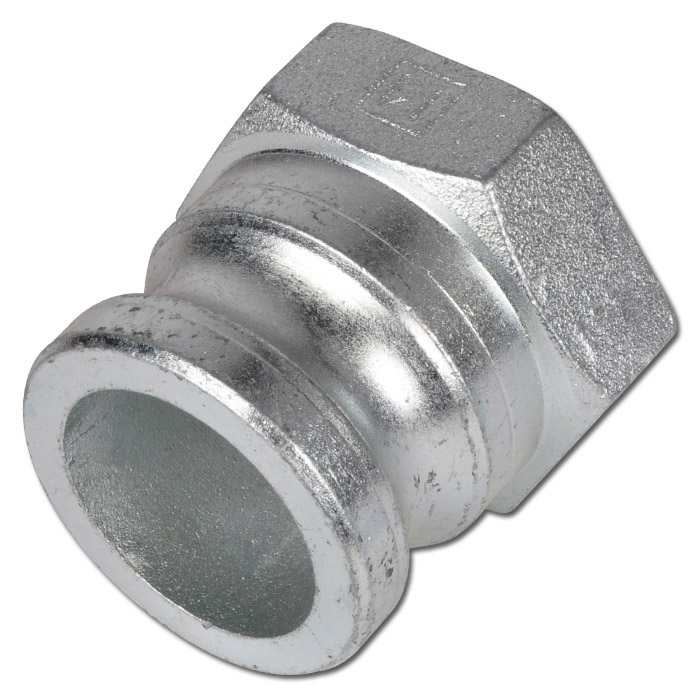 Mortar Coupling - Male Part With Female Thread - Size 50 - Two Cam Lever