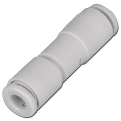 Connectors "AKH" - with check valve - straight connector - for hose on hose - 2x