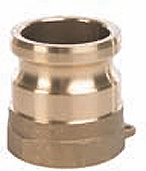 Camlok coupling type AF - male half-joint - brass - G 2 "to 4" - up to 16 bar -