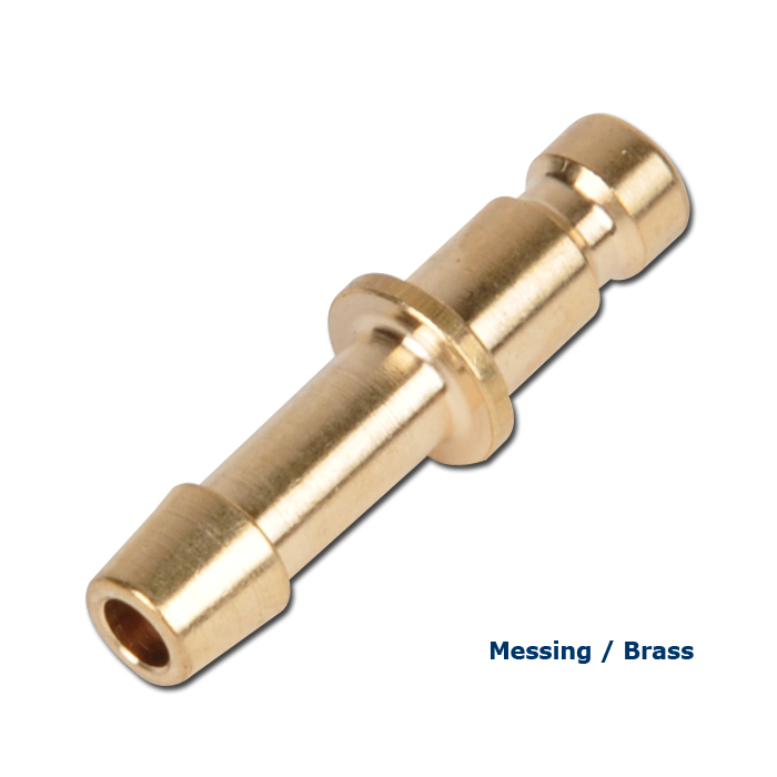 Plug mini coupling DN 2.7 with hose nozzle