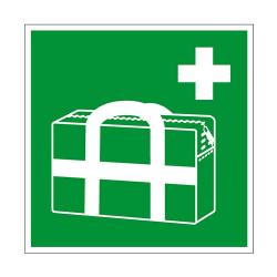 Rettungszeichen "Medizinischer Notfallkoffer" - Seitenlänge 5-40 cm - Kunststoff/Alu/Folie