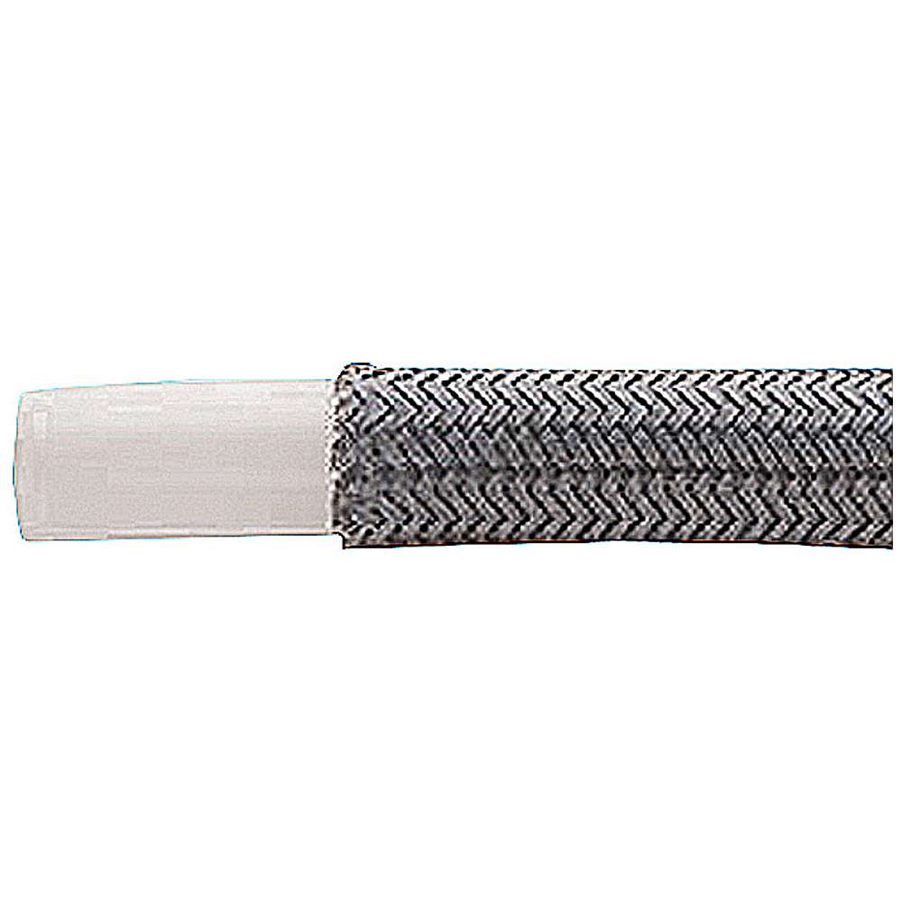PTFE-slang - högtryck - rostfri stålfläta - inner-Ø 3,2 mm - ytter-Ø 6,2 mm - 225 bar - styckpris