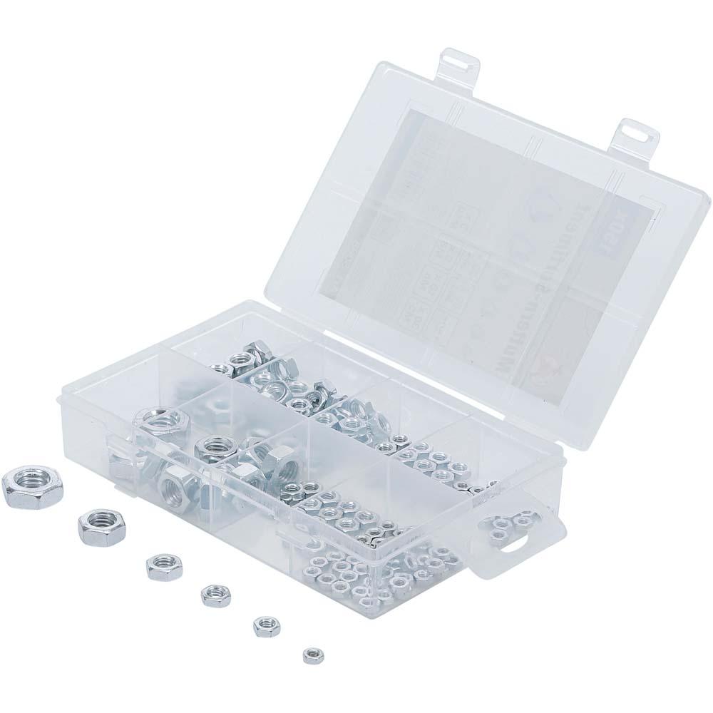 KS Tools Assortimento Di Dadi In Acciaio Inox 300 Pz Metrici M3-M10