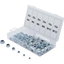 Dado esagonale assortimento, autobloccante, 146 pz.