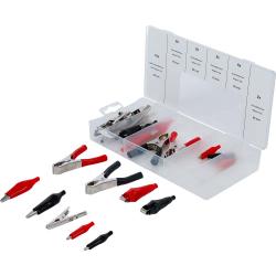Assortiment de pinces crocodile - 28 pièces