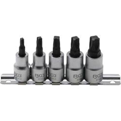 Terähylsysarja - sisäinen neliökäyttö 10 mm (3/8") - neliöprofiili (MTS-Mortorqille) MTS0 - MTS04 - 5 kpl