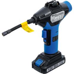 Langaton ilmakompressori - 12 V - Paineyksiköt 10,3 bar (150 PSI) - Litiumioniakku - 12 V - 2000 mAh