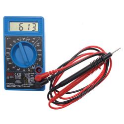 Multimeter - digital - 3½ siffror - 7 segment - 12,5 mm LCD
