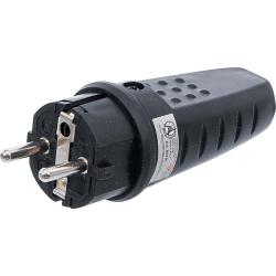 Industriell kontakt - med skyddande gummiskydd - 16 A / 250 V