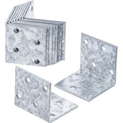 Łącznik kątowy - 40 x 40 x 40 mm - ocynkowanej - 10 sztuk.