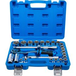 Steckschlüsselsatz 1/2 "- 5/16" - 1 1/4 "- 27 sztuk - ProTorque® - Inch