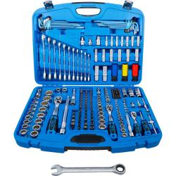 Steckschlüsselsatz 1/4 ", 3/8" i 1/2 ". - 176 sztuk -" Bieg Lock "- wykonanie
