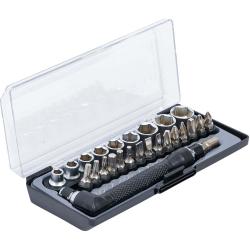 Bit ja Socket - Winkelschrauberset - 26 kpl