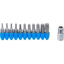 T-profiili Bit Set - 11 kpl - 1/4 "