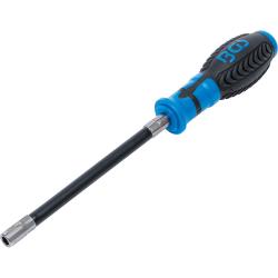 Bit-Screw Driver For 1/4" Bits With Flexible Shaft