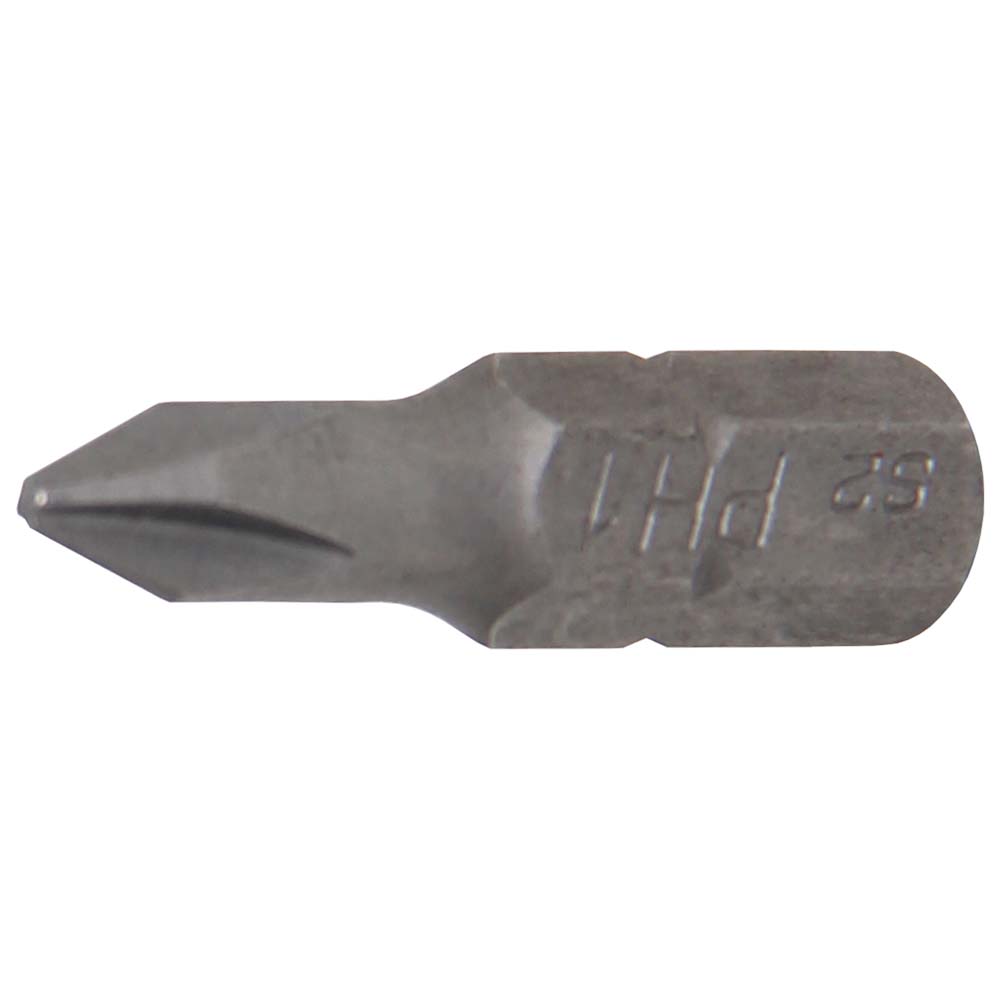 Bit Cross - 1/4 "drive - 25mm - kromivanadiiniteräksestä