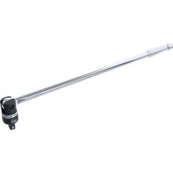 Elastyczny uchwyt - z grzechotką - 620 mm - 1/2 "- stal chromowo-wanadowa