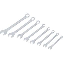Blocknyckelsats - 8 delar - enligt DIN 3113 - 8 till 19 mm