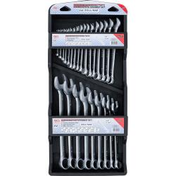 Blocknyckelsats - 25 delar - tumsmått 1/4" till 1 1/4"