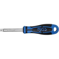Poignée de braquage - Douille hexagonale 1/4 "Downdrive - longueur 150 mm