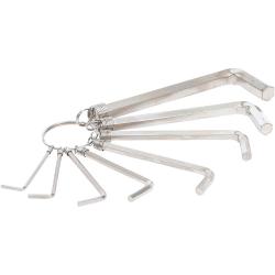 Allen Key Set - 8-Partite On A Ring - 2 To 10 mm