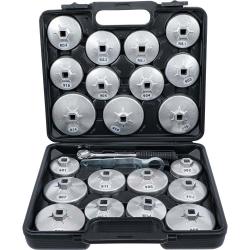 Filtr oleju Cap Set - odlew aluminiowy - 23-częściowy
