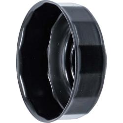 Steel Panel Oil Filter Cap Wrench - Black Coated 76 mm x 14