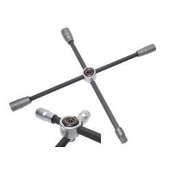 Krzyż kołowe - z przesuwanymi joint - składane długość ramienia około 60 cm