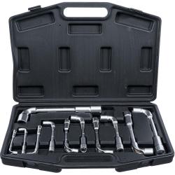 Klucz do rur głowy set - 6-22 mm - stali chromowo-wanadowej - 11 sztuk