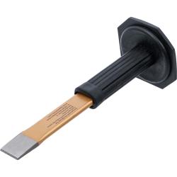 Dłuto korpusowe BGS - stal chromowo-molibdenowa - z gumową osłoną dłoni - 235 x 26 mm