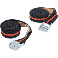 Luggage holder set "BGS" - length 2.5 m - width 25 mm - TÜV/GS - 2 parts