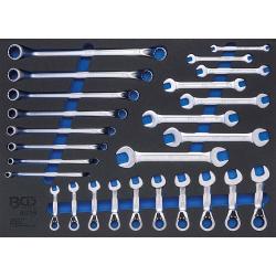 Narzędzie Tray - Foot / Pierścień / Combination Wrench - 26 szt.