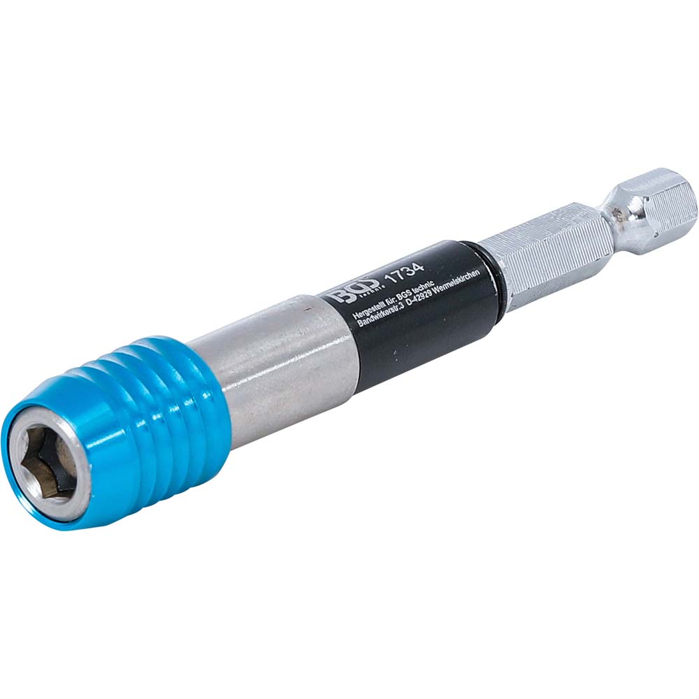 Automatyczny uchwyt bitów - Gniazdo wyjściowe sześciokątne 6,3 mm (1/4") - 80 do 600 mm - Cena za sztukę