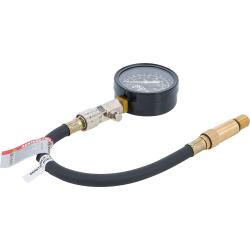 Compression Tester - M10 and M14 - 0 to 21bar - 300 mm test hose